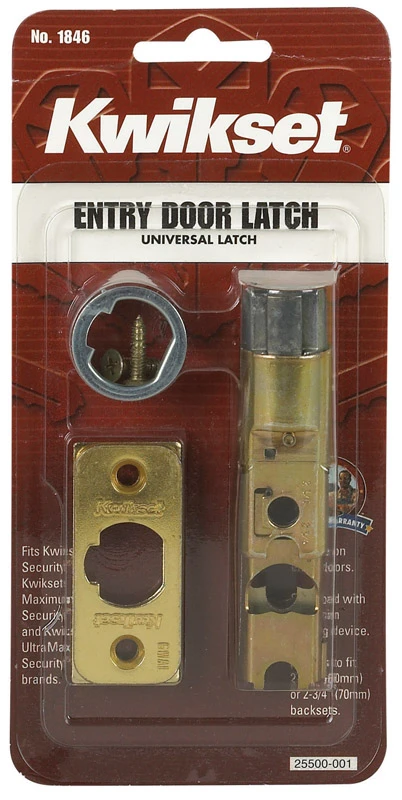 Polished Brass 6-Way Adjustable Deadlatch