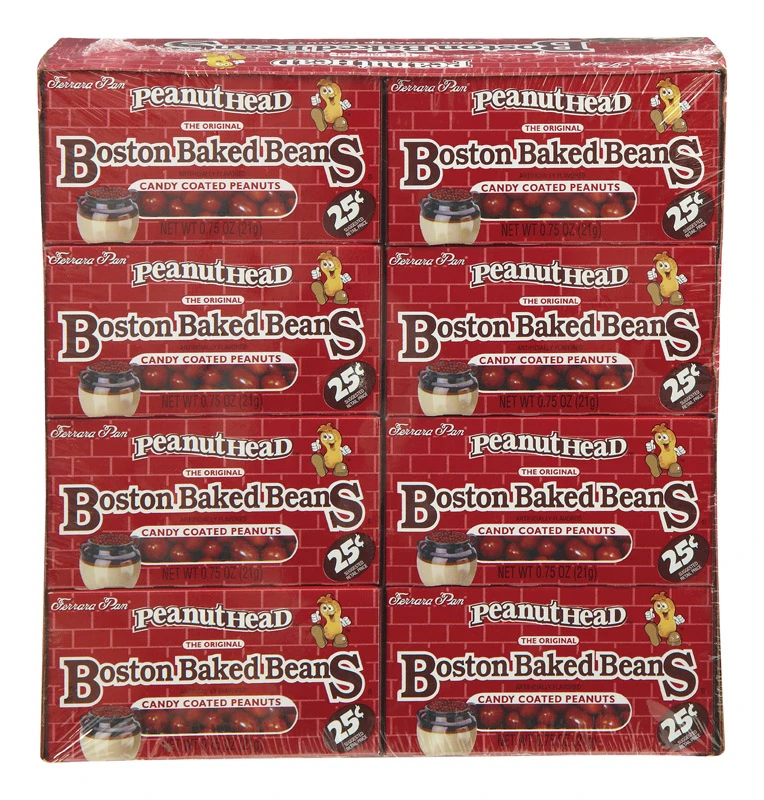 Peanut Head The Original Boston Baked Beans Candy Coated Peanuts Candy 0.75 oz