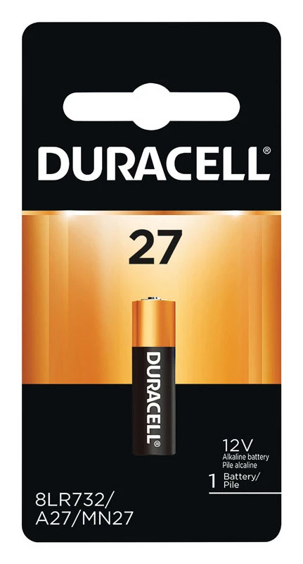 Keyless Entry Battery, #27, Alkaline, 12-Volt