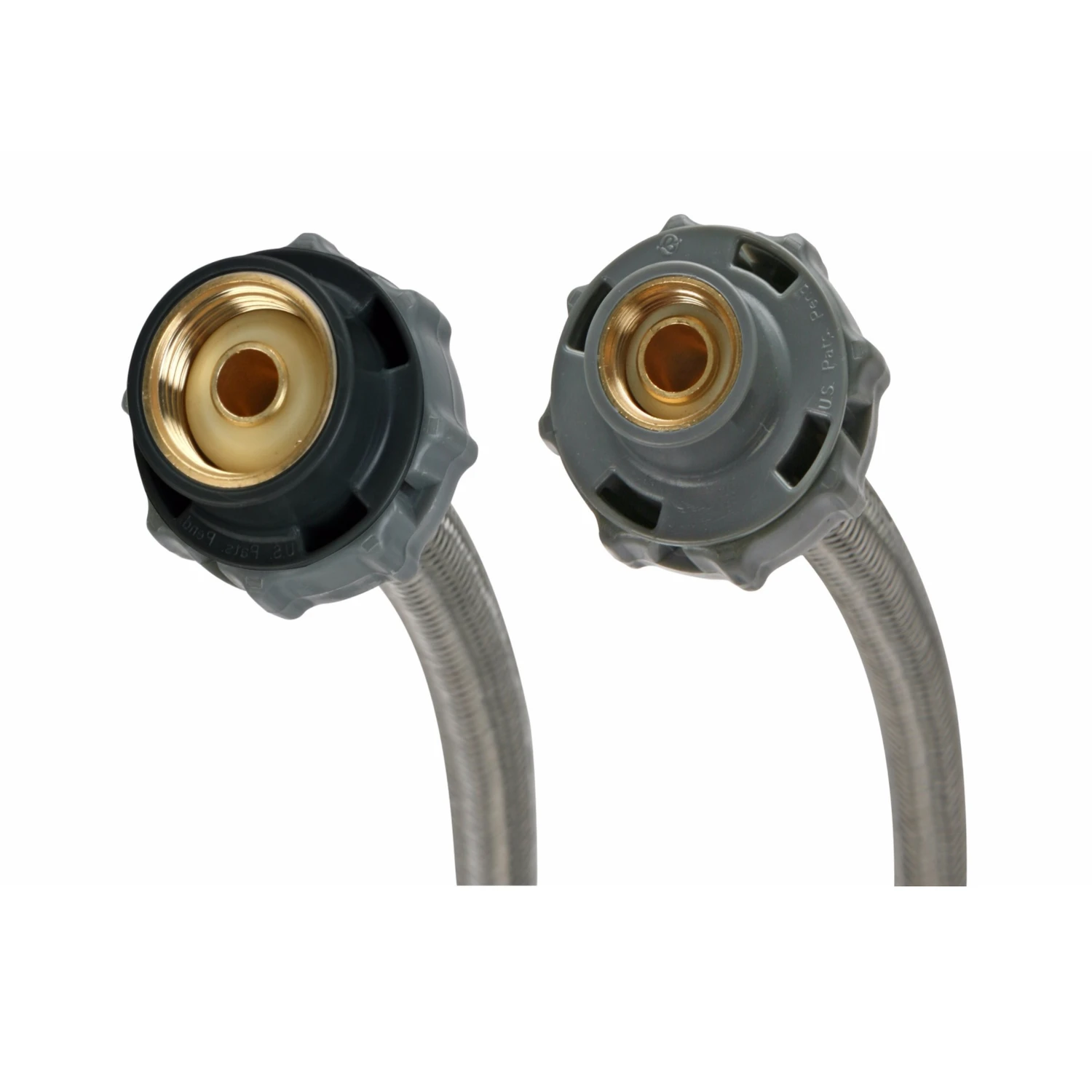 Faucet Supply Line Connector Click Seal 3/8 Inch by 1/2 Inch by 16 Inch