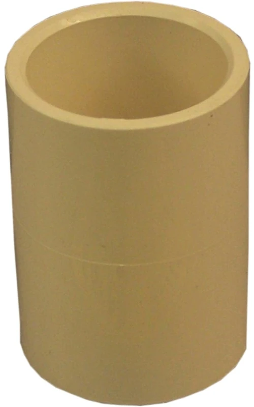 Cpvc Pipe Coupling, Beige, 1 Inch, Schedule 40