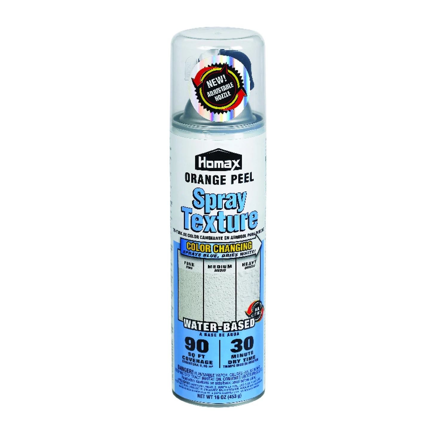 Color Changing 16 Oz. Orange Peel Spray Texture For Walls And Ceilings