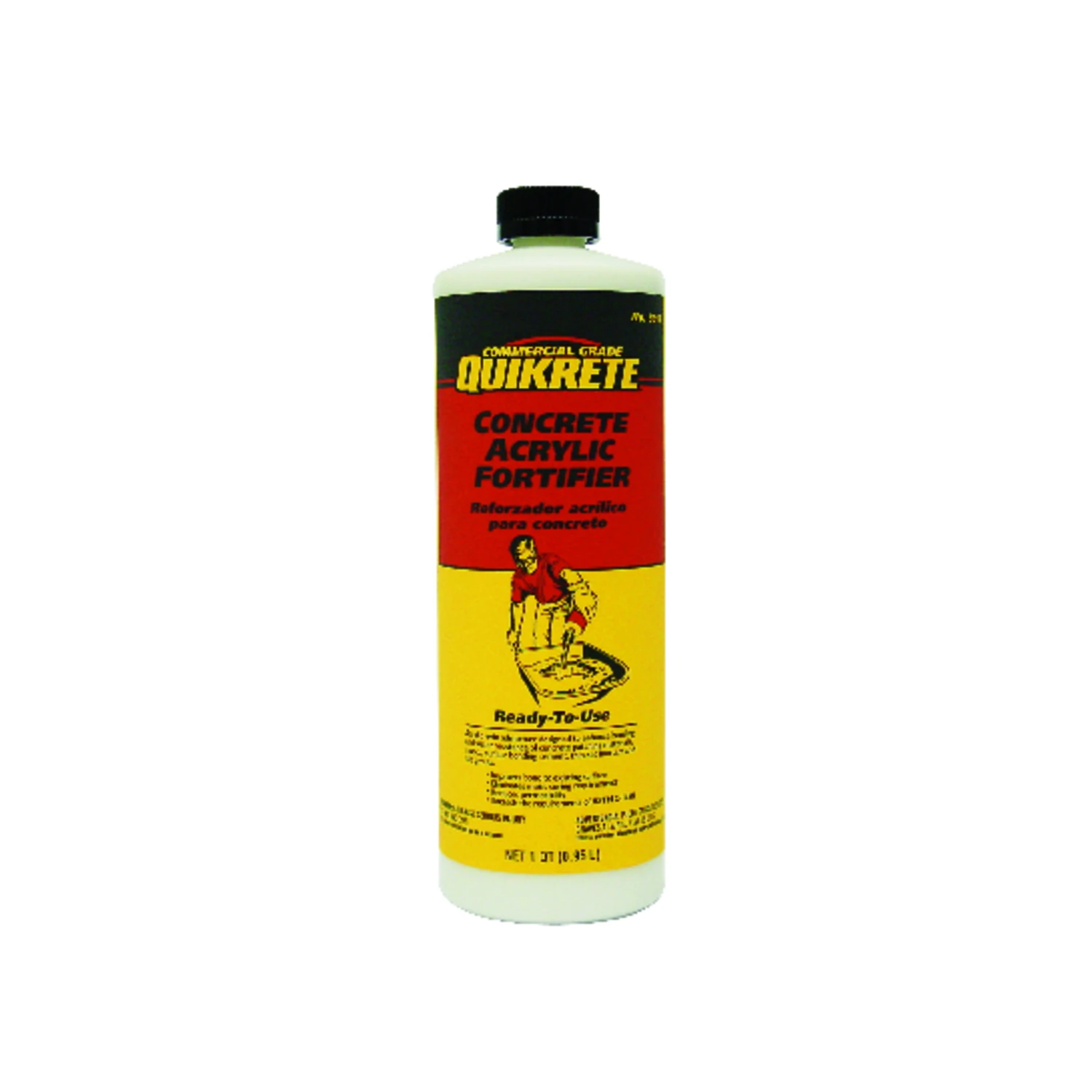 1 Quart Concrete Acrylic Fortifier For Enhanced Bonding And Water Resistance