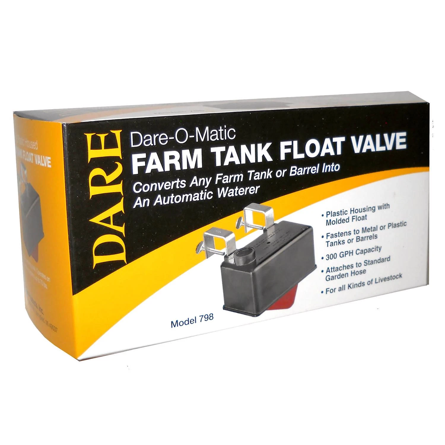 300 Gph Plastic Float Valve For Farm Tanks