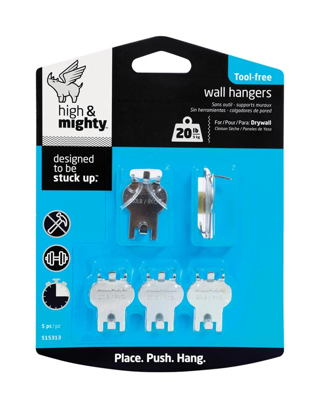 5-Pc. Picture Hanging Kit, Holds 20-Lbs.