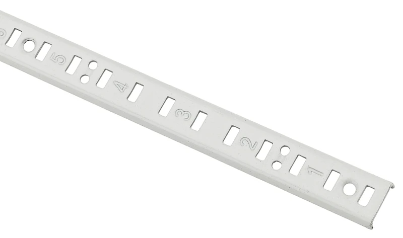 White Standard Shelf, 6 Feet Length, Durable and Easy to Install