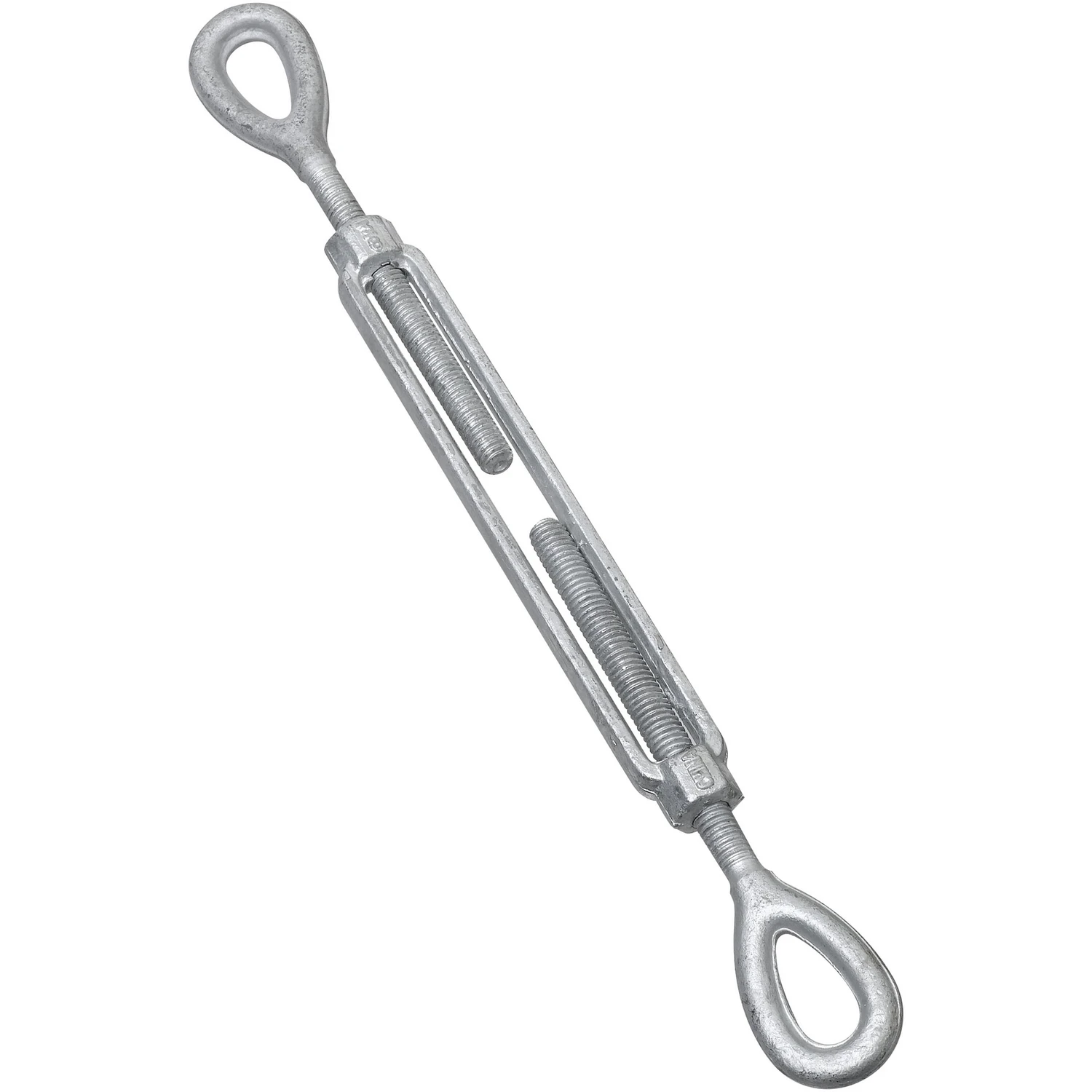 Turnbuckle, Eye & Eye, Galvanized, 3/8 x 6 In.
