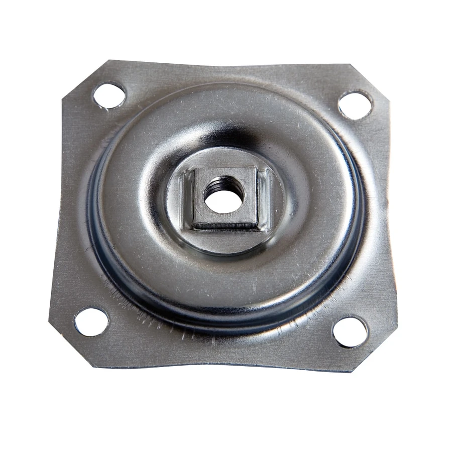 Straight Top Steel Leg Mounting Plate 2-7/16 In. X 2-7/16 In.