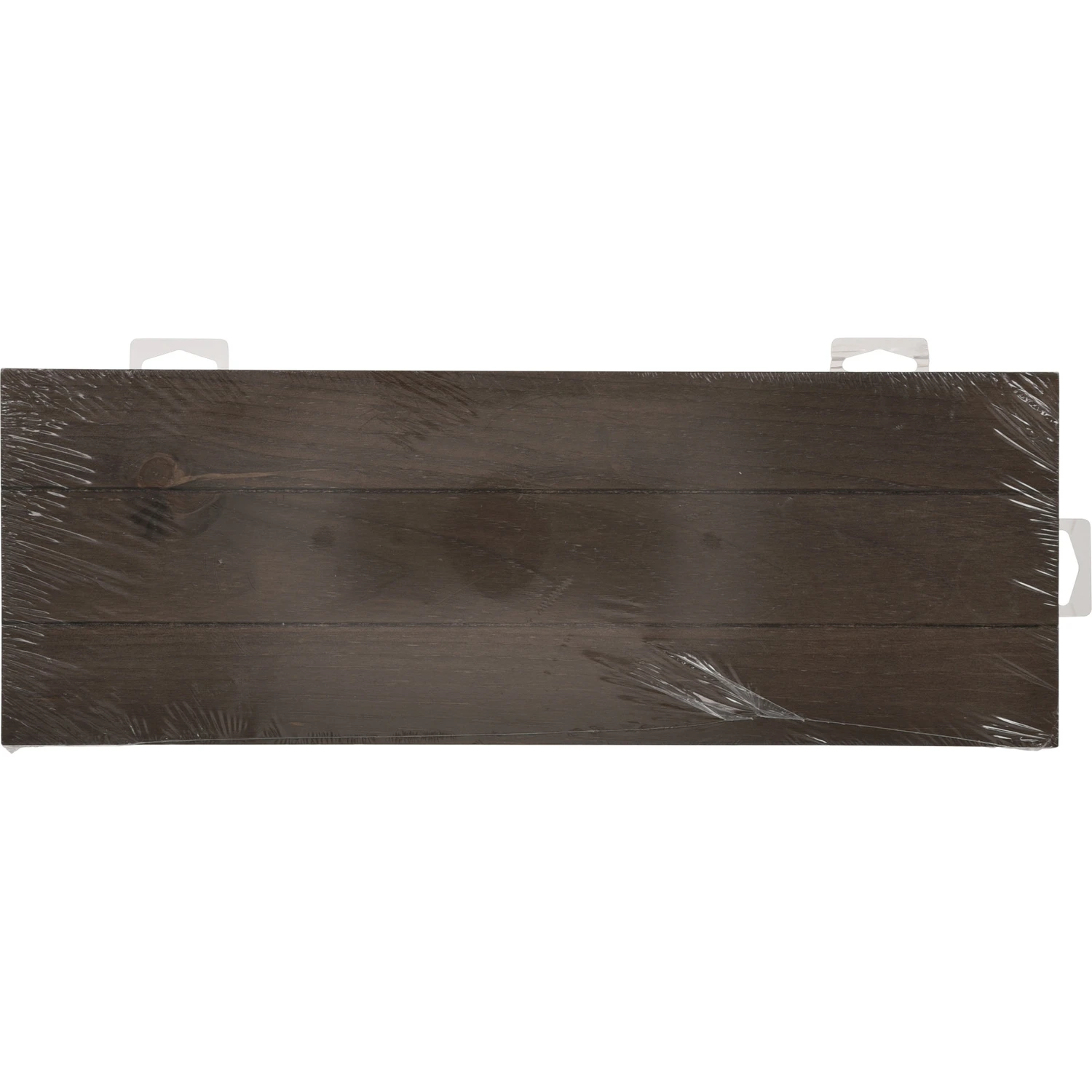 Rustic Wood Address Plaque, 6 x 16-In.