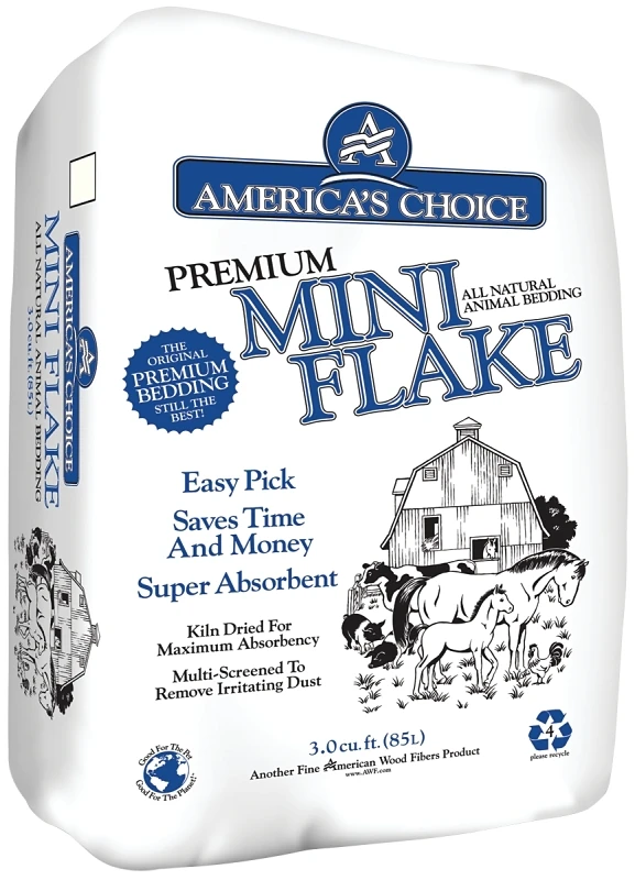 3.5 Cu. Ft. Mini Flake Pine Animal Bedding Stall Shavings