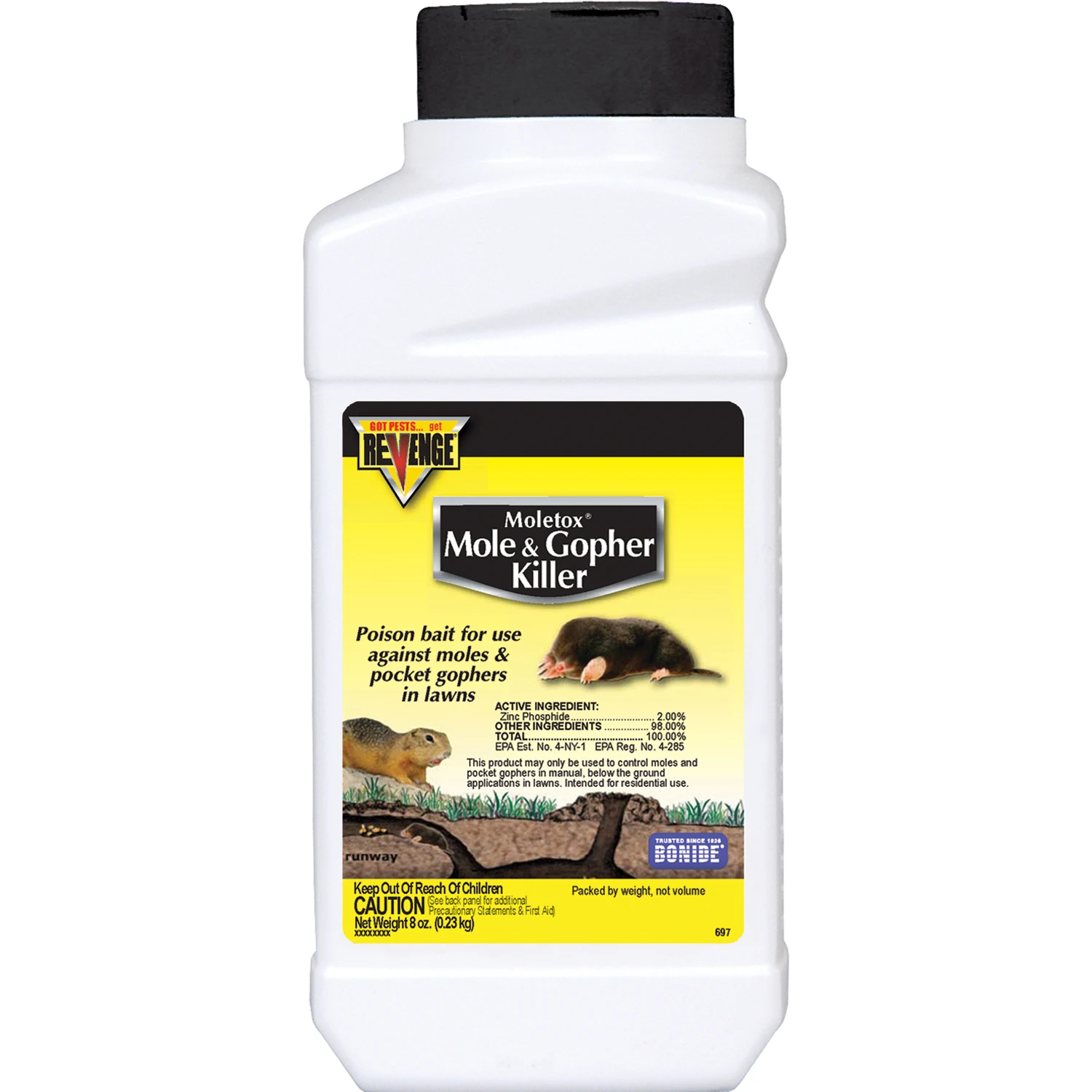MOLE BAIT MOLETOX II 8OZ