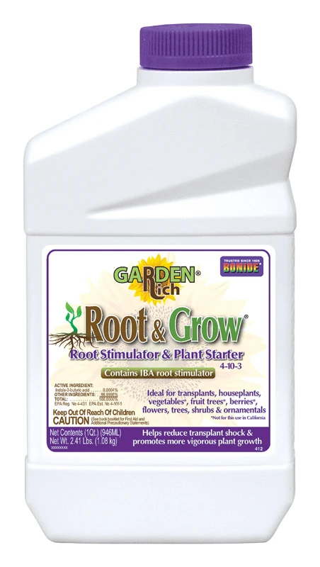 Root & Grow 1 Qt. Concentrate Liquid Plant Food, 4-10-3 Fertilizer With Iba