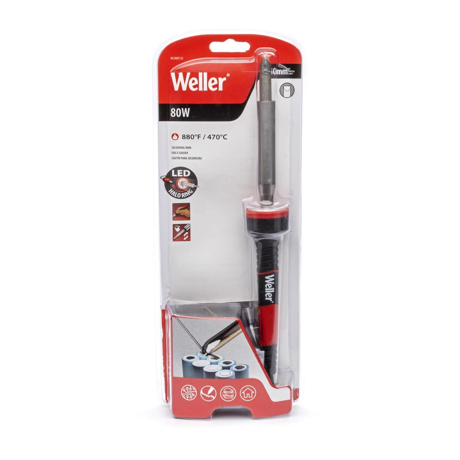LED Soldering Iron, 80-Watt, 120-Volt