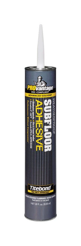 Subfloor Adhesive, Weatherproof, 28-oz.
