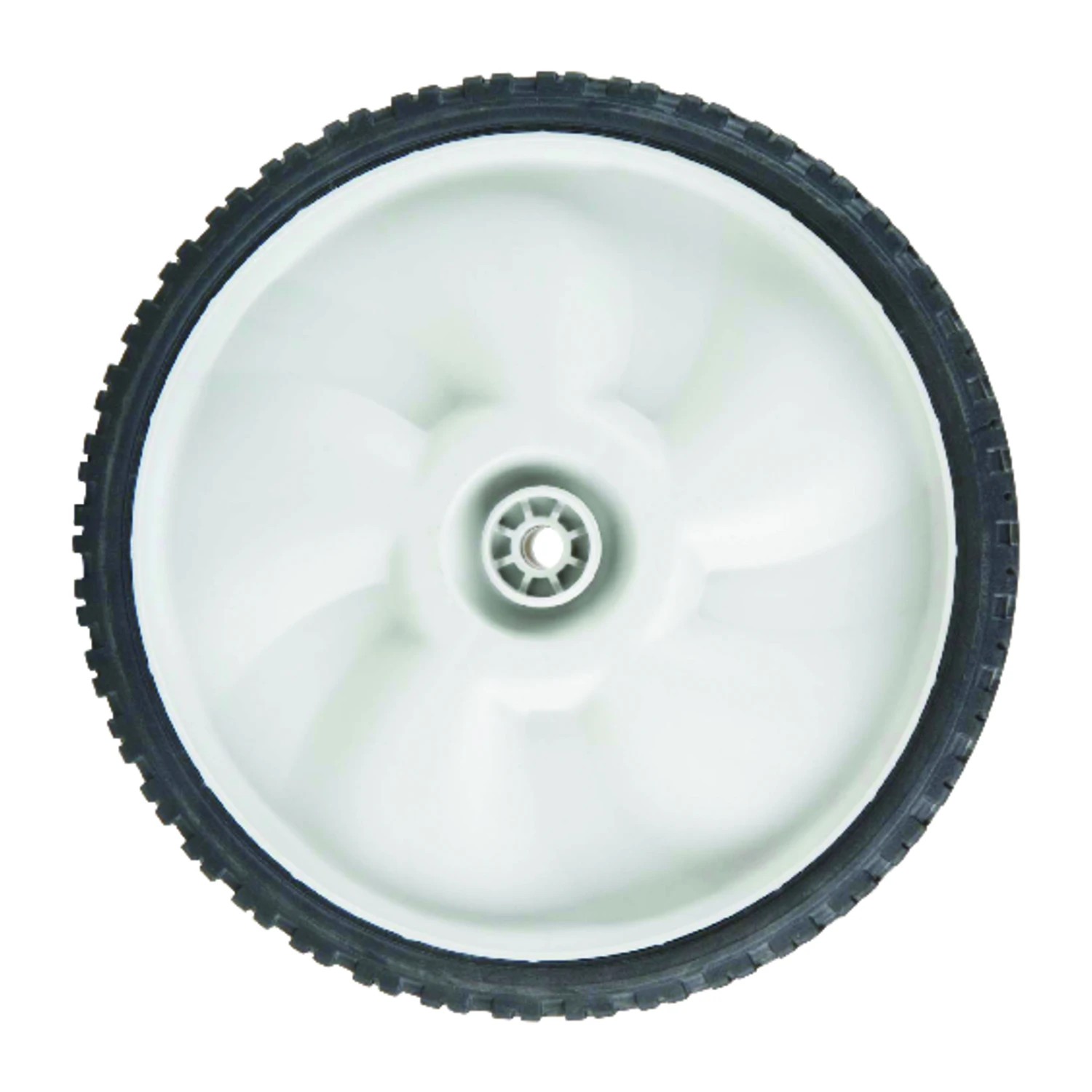 11 In. Plastic Universal Mower Wheel With Sizing Spacers And Instructions