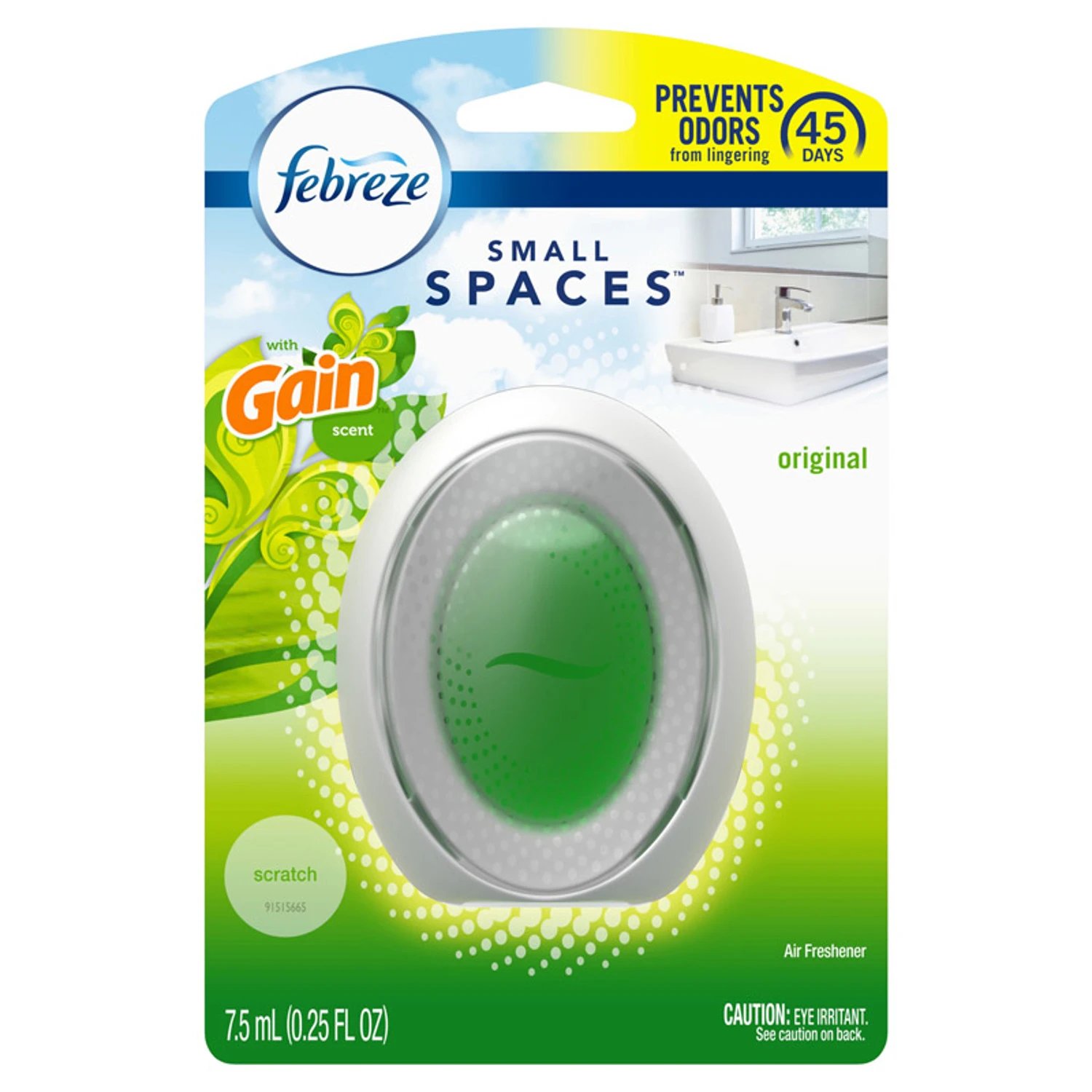 Small Places Air Freshener, Gain Scent, 7.5 ml