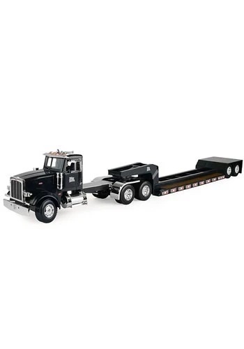 Big Farm Peterbilt Model 367 With Lowboy Trailer, 1:16 Scale