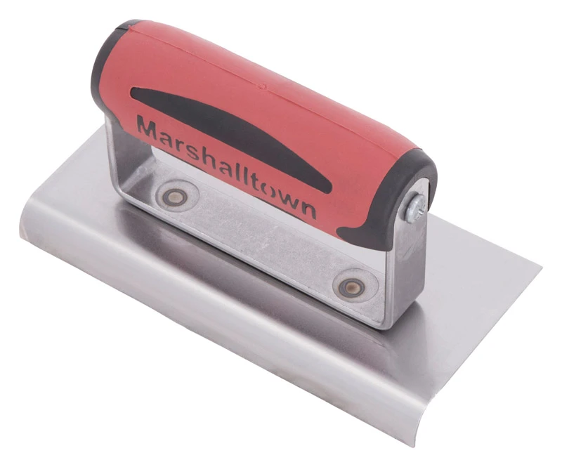 6 Inch by 3 Inch Edger with 3/8 Inch Radius and DuraSoft Handle