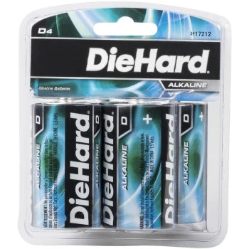 Diehard Dh 4d Alkaline Batteries - 4 Pack By Dorcy International Inc.
