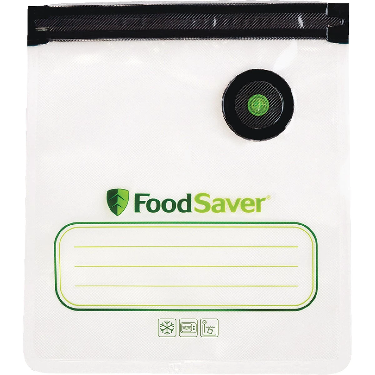 Reusable Vacuum Zipper Bags, for FoodSaver Handheld Vacuum Sealers, Qt., 10-Ct.