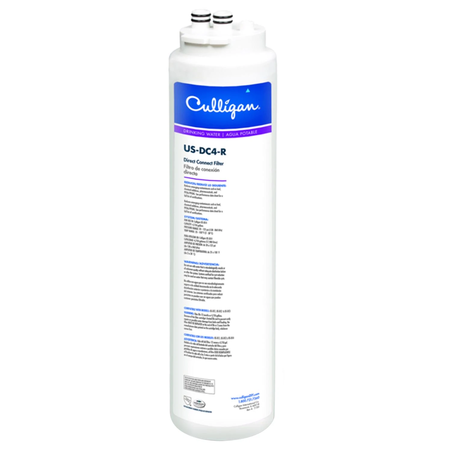 Direct Connect Under Sink Water Filter Cartridge Replacement for Easy Installation