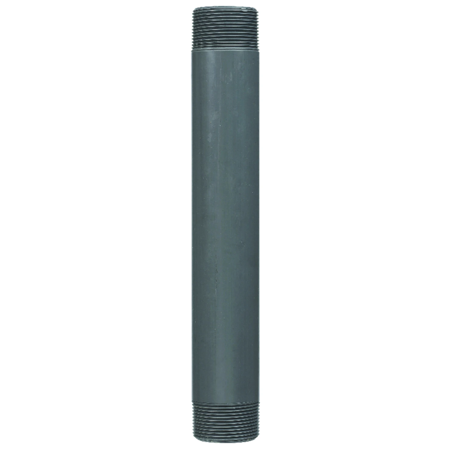 Schedule 80 PVC Pipe Nipple, 1-1/2 x 12 In.