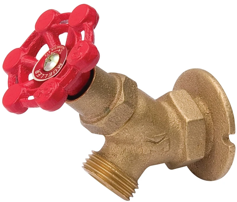 Flanged Sillcock with 1/2 Inch Female Iron Pipe Thread Connection