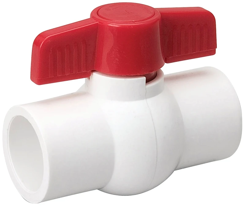 2 In. S X 2 In. S Pvc Quarter Turn Ball Valve - Schedule 40