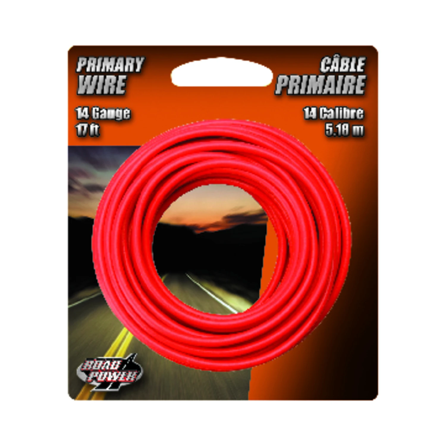 17 Ft. 14 Ga. Pvc-coated Primary Wire, Red - Model 55669133
