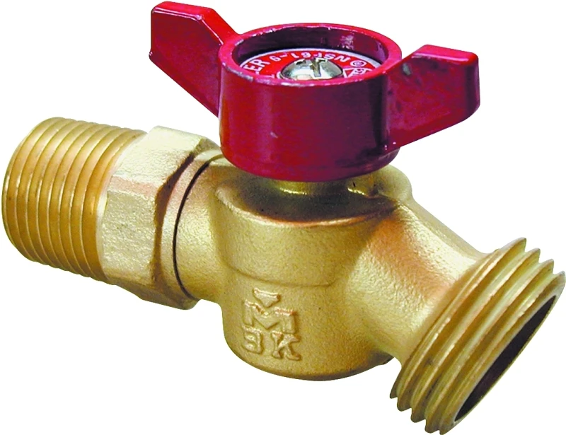 Hose Bibb No-Kink 1/2 Inch Male Iron Pipe by 1/2 Inch Solder Connection
