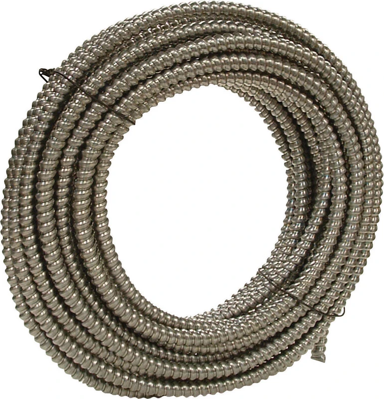 Galflex 1/2 In. Diameter X 100 Ft. Length Galvanized Steel Flexible Electrical Conduit