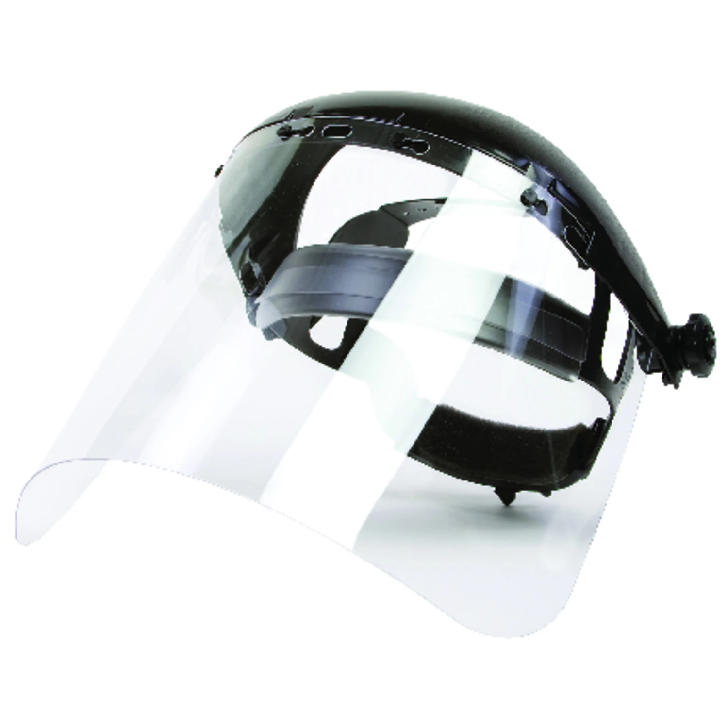 15-1/2 In. X 8 In. Clear Face Shield With Ratchet Headgear