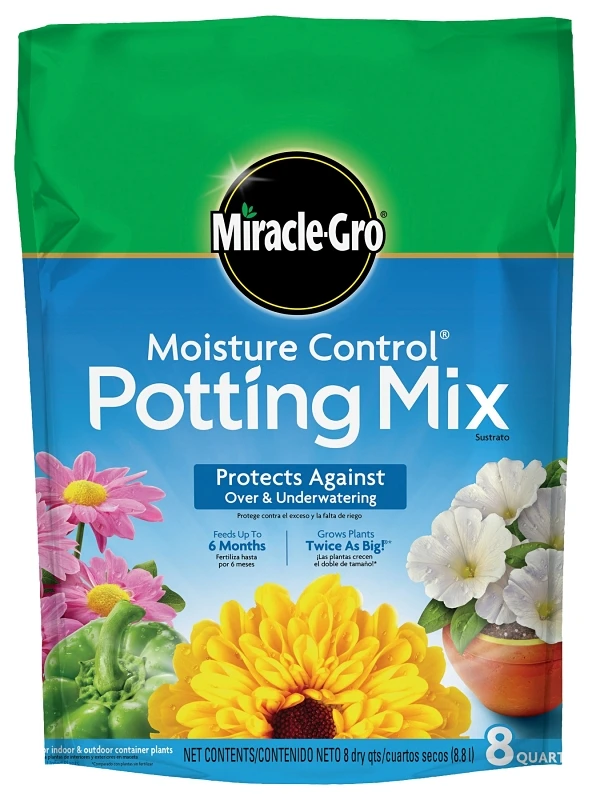 Moisture Control 8 Qt. Potting Mix For Indoor & Outdoor Plants