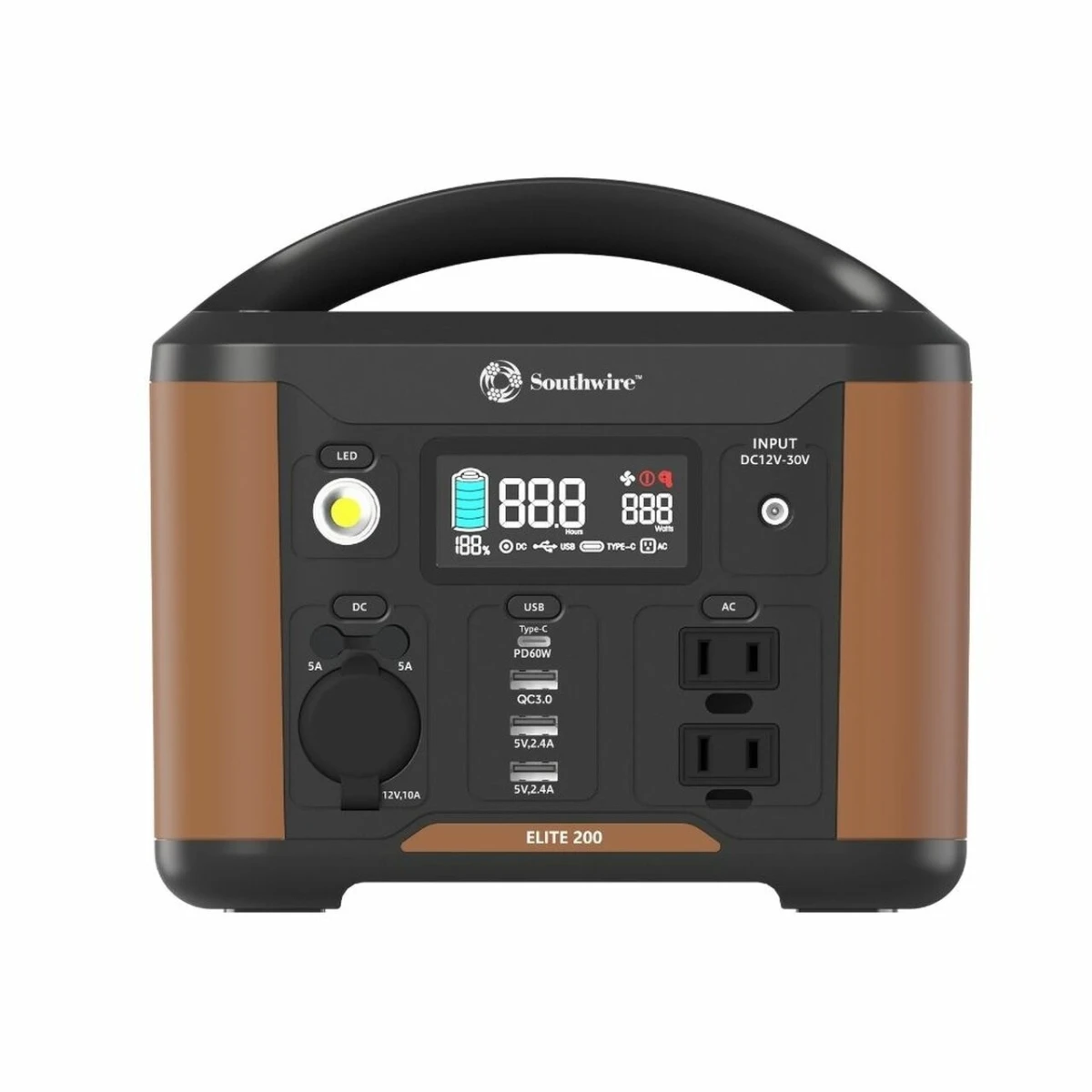 Elite 500 Series 515w 120v Portable Power Station With Multiple Charging Options