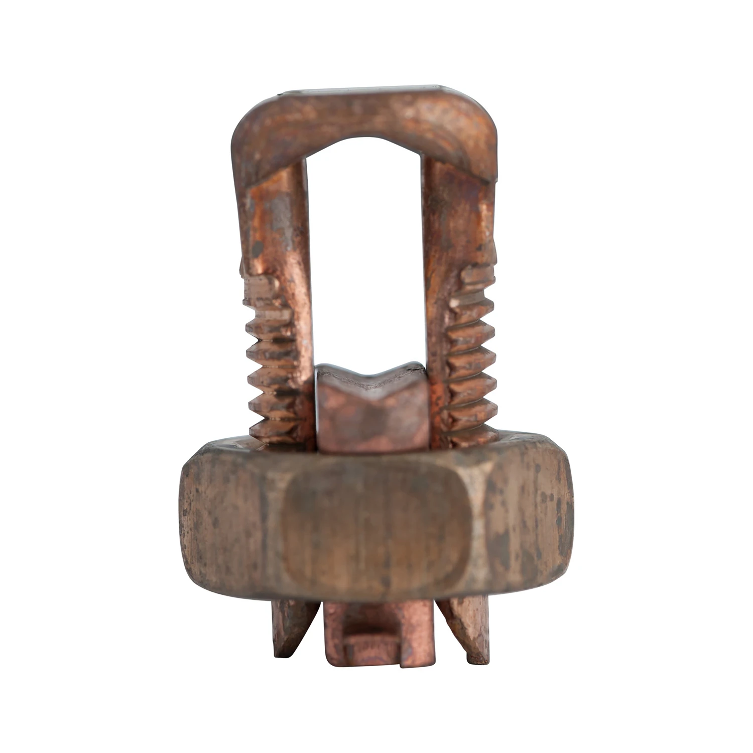 Copper Split Bolt Connector, 4 AWG, 2-Pk.