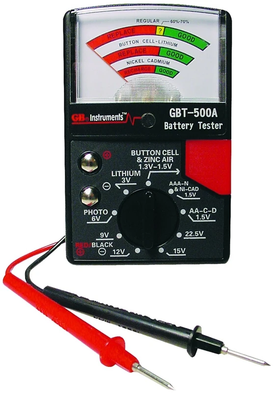 TESTER BATTERY ANALOG