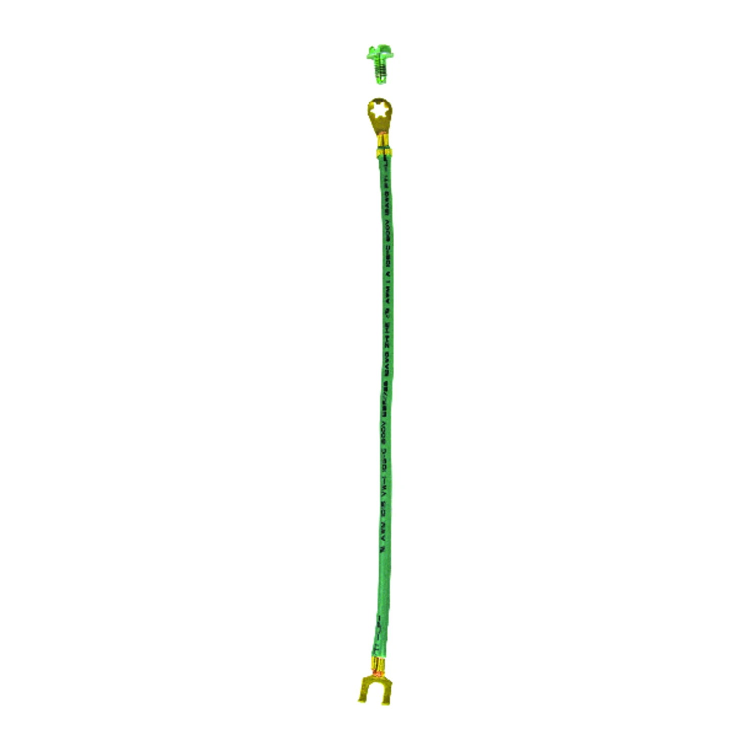 PIGTAIL GROUND 12 AWG SOL 8IN