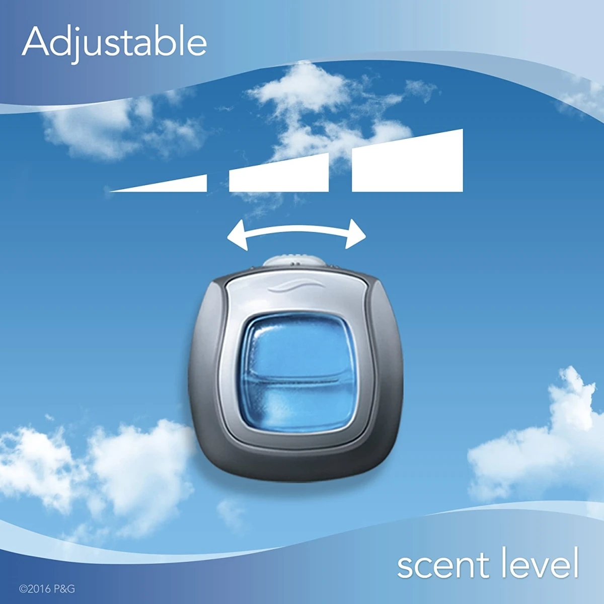 Car Vent Deodorizer Clip, Linen & Sky Scent, 2-Ct.