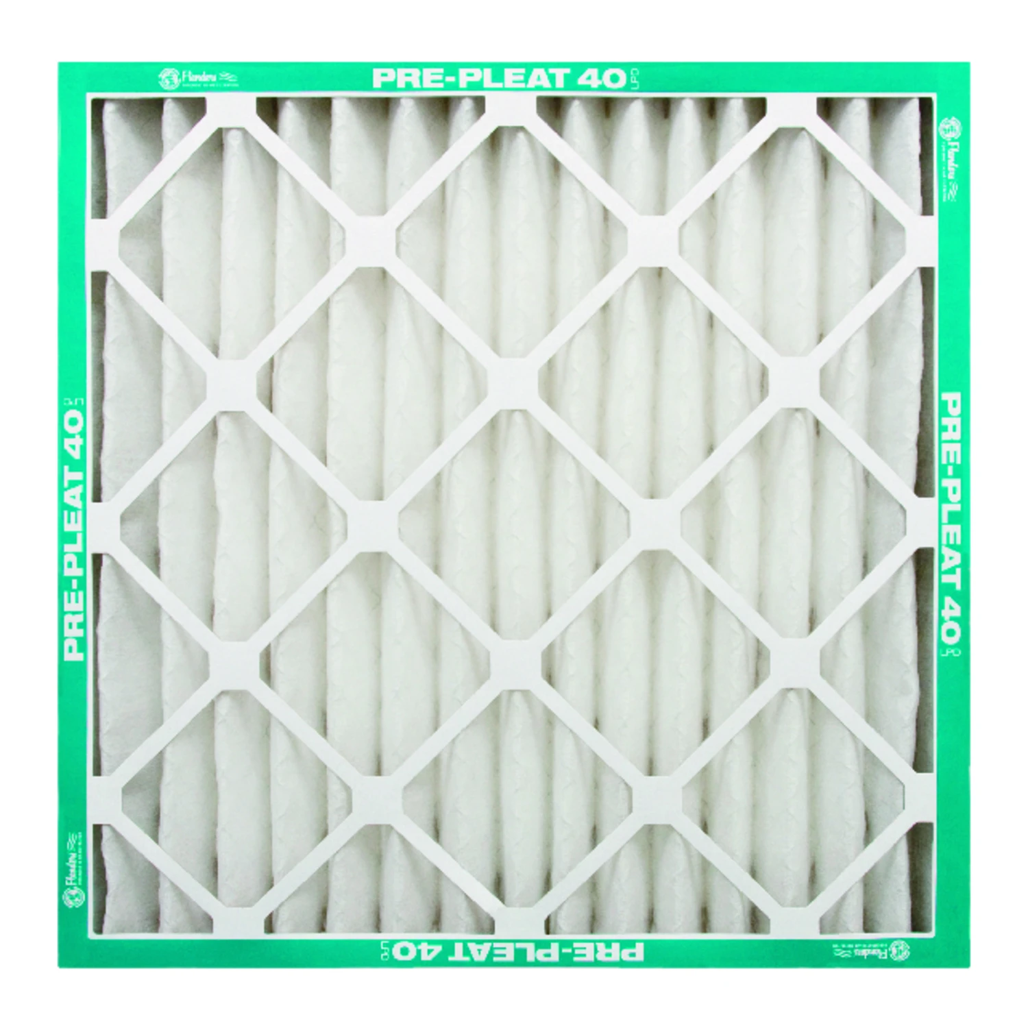 Pre-Pleat 40 Air Filter, 90 Days, 16x20x2-In.