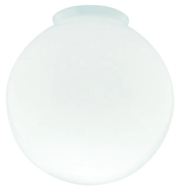 Westinghouse Round White Glass Lamp Shade 1 pk