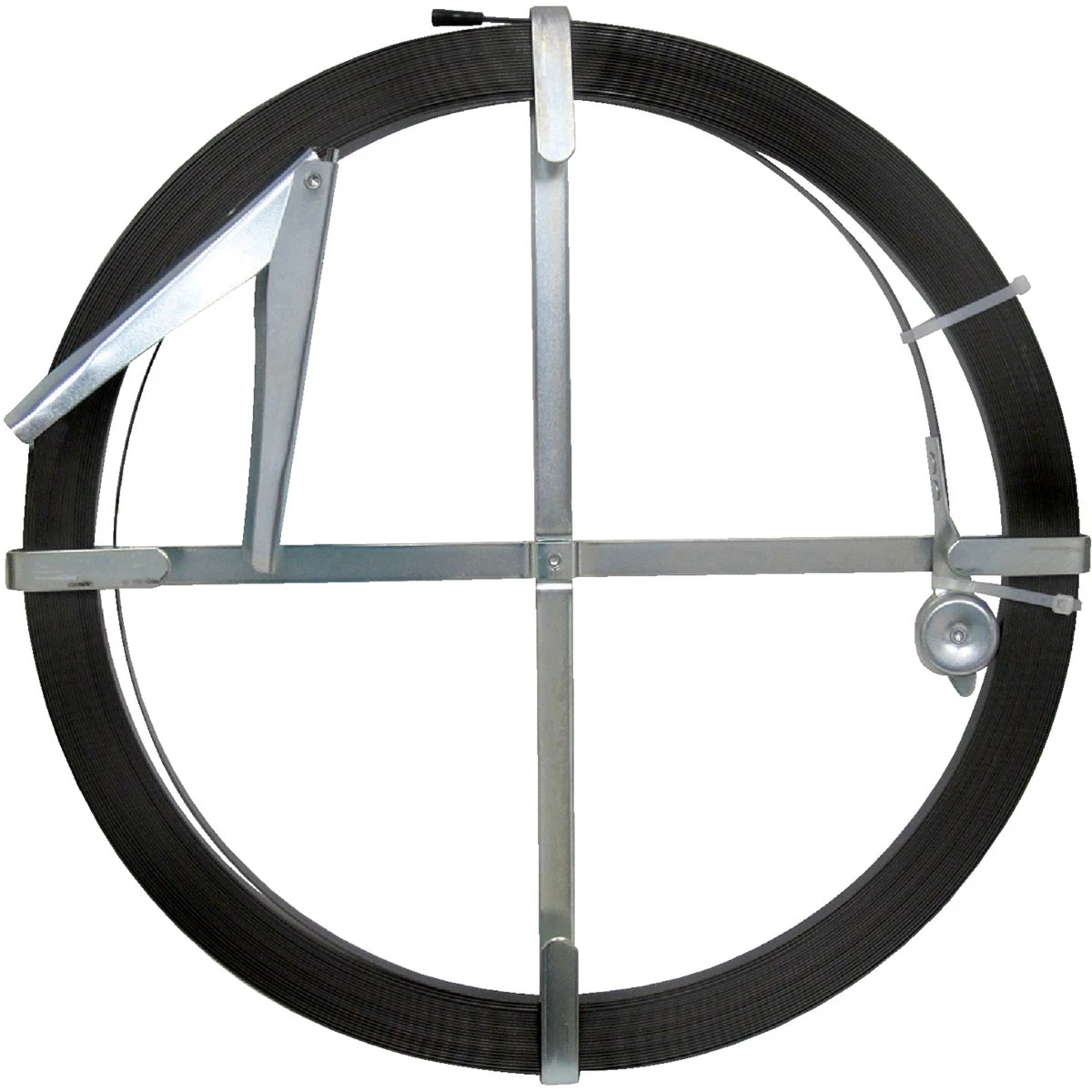 Flat 1/2 In. X 1/16 In. X 50 Ft. Spear Sewer Rod With Holder