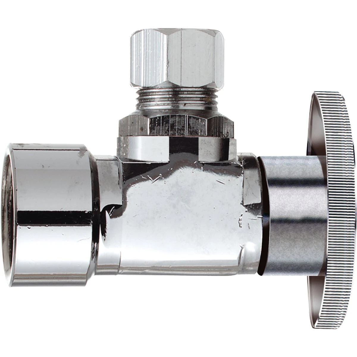 1/2 Inch Fip X 3/8 Inch Od Quarter Turn Angle Valve - Model 456401
