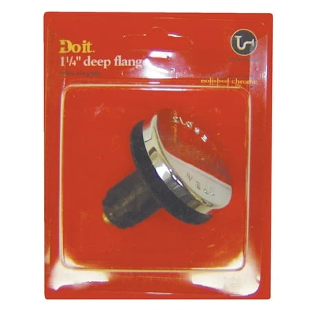 Do it Best Toe-Touch 3/8 In. Thread Tub Drain Stopper Cartridge in Polished Chrome