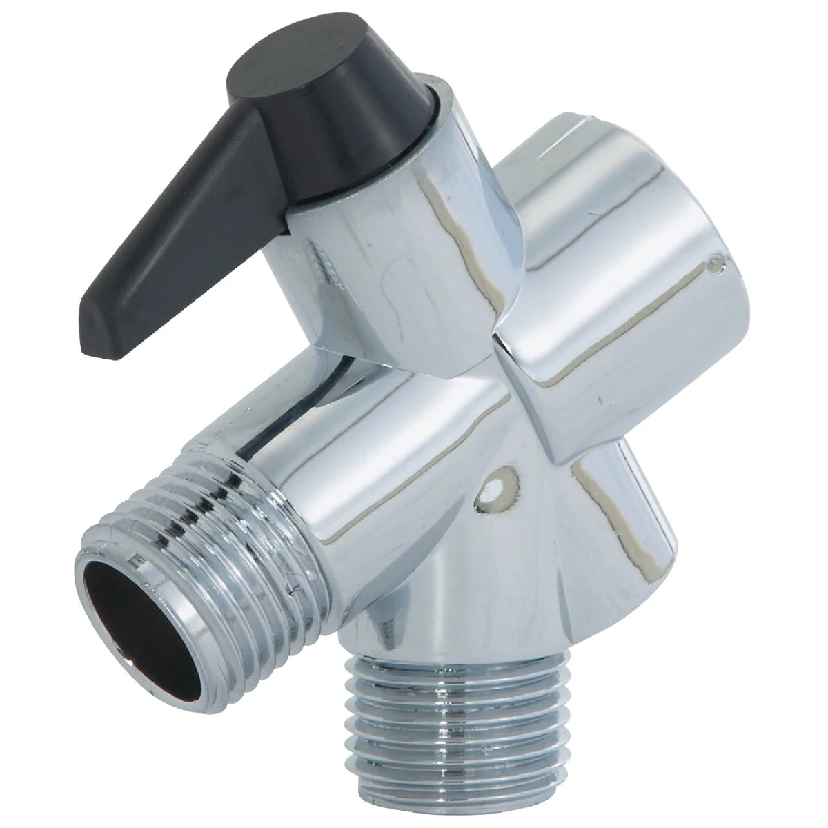 1/2 In. Chrome Plastic Shower Diverter Valve - Model 420066