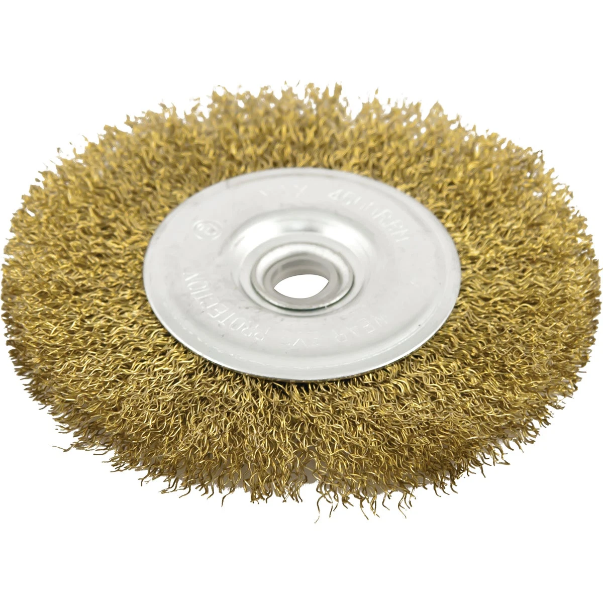 3 Inch Coarse Bench Grinder Wire Wheel With 5/8 Inch Arbor And Adapter Ring