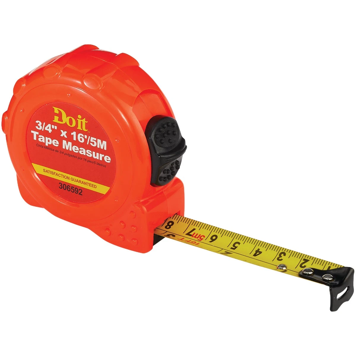 5m/16 Ft. Metric/sae Power Tape Measure With Stud Markings