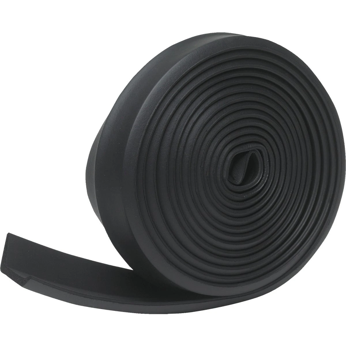2-1/4 In. X 16 Ft. Black Rubber Weatherstrip Garage Door Seal G16hdi