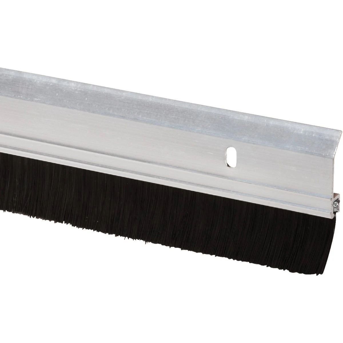 2 In. W. X 36 In. L. Silver Aluminum Premium Brush Door Sweep Sb36di