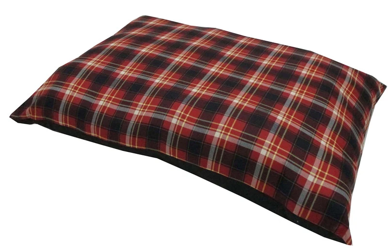 Striped Pet Bed, Hi Loft Cedar Fill, Assorted Striped Colors, 27 x 36-In.