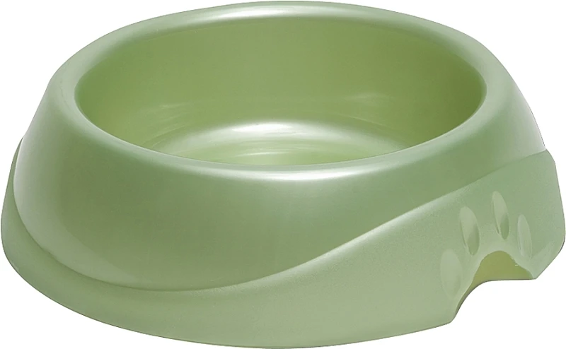 Jumbo Designer Pet Food Bowl - 11" Round, Dishwasher Safe, Assorted Colors